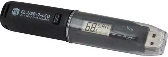 Main image of EL-USB-2-LCD Temp Data Logger, Black