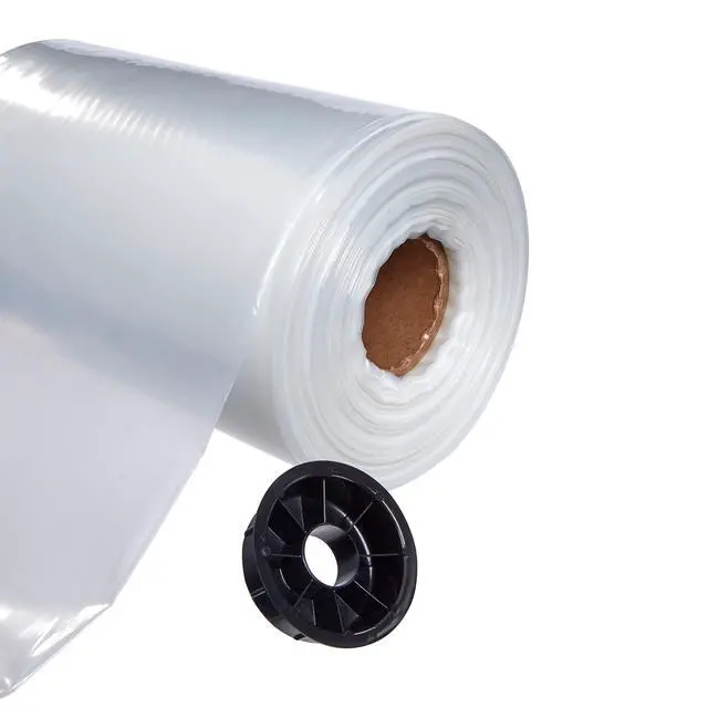 Alt view image 4 of 6 - Hudson Exchange 12" x 500', 4 Mil, Poly Tubing Roll, Food Grade LDPE Resin, Custom Length Packaging