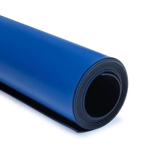 Alt view image 6 of 6 - ESD Soldering Mat Roll, Blue 2' Wide x 10' Long x 0.06" Thick
