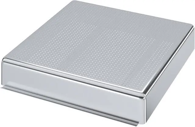Alt view image 5 of 6 - Pre-Rinse Basket with Stainless Steel Slides | Premium Quality Stainless Steel Scrap Basket for Commercial Sinks (23-1/2 x 23-1/2 x 4)