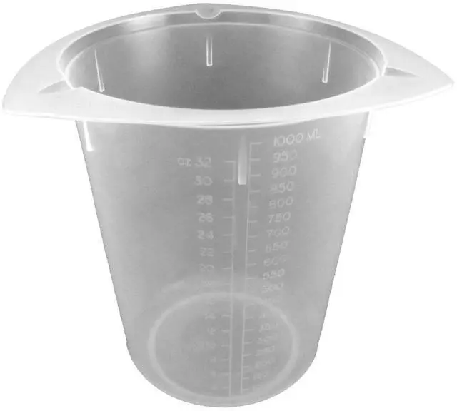 Main image of 80098 Polypropylene Tri-Pour Disposable Beaker, 1000mL Capacity (Case of 100)