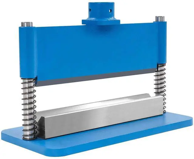 Main image of 12in Press Brake Attachment, Bending Attachment for 12-20 Ton Hydraulic Press,Punch and Die Set for Hydraulic Press for Processing Metal Sheets Creating Complex Shapes (Blue)