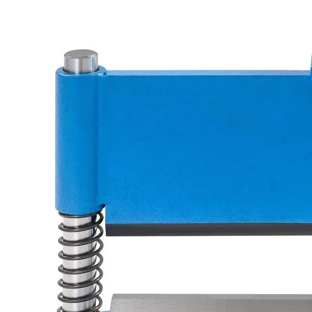 Alt view image 3 of 6 - 12in Press Brake Attachment, Bending Attachment for 12-20 Ton Hydraulic Press,Punch and Die Set for Hydraulic Press for Processing Metal Sheets Creating Complex Shapes (Blue)
