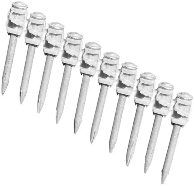 Main image of 1½ Concrete Nails Compatible With Hilti BX4 1,000 Count Collated Flat Head Shoot-Drive Nails with Hardened Steel Shank Heavy-Duty Fasteners for Concrete, Masonry & Construction Projects