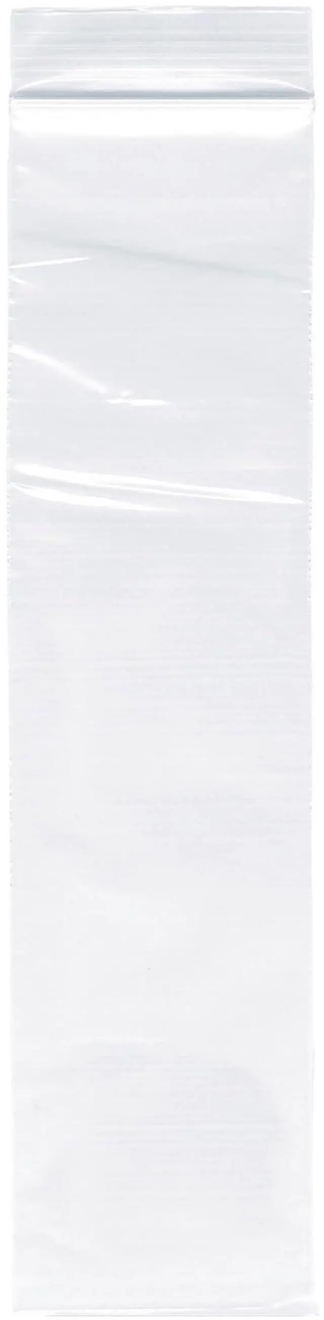 Main image of 2" x 9" (Case of 8,000), 2 Mil Zipper Reclosable Plastic Bags