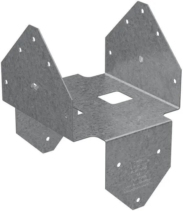 Main image of BCS2-3/6Z-10 Post Cap/Base - 3x6 Steel, 10 Pack, Hardware Bracket