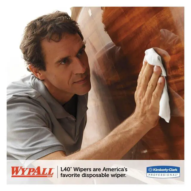 Alt view image 4 of 6 - KCC05701 - WYPALL* L40 Wipers, 18 Packages of 56 Wipers