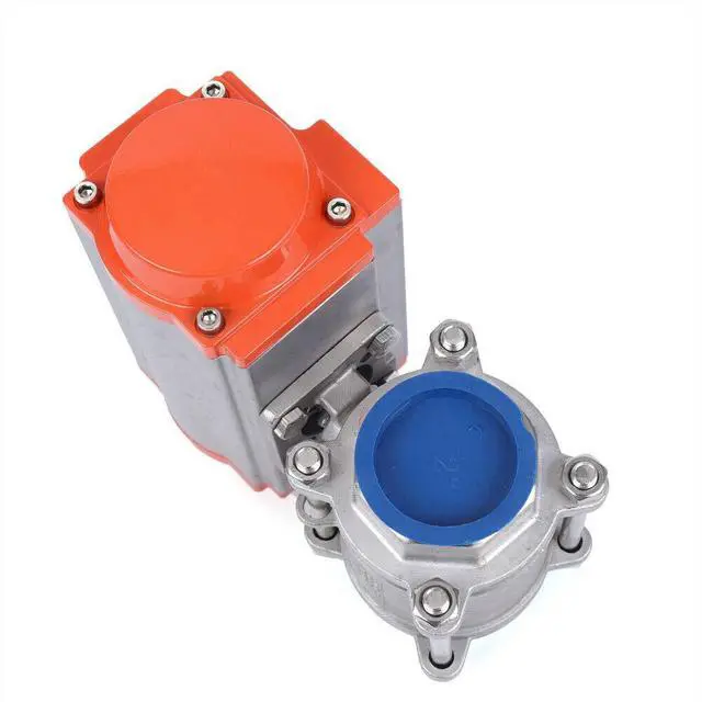 Alt view image 4 of 6 - 2" Pneumatic Actuated Ball Valve Pneumatic Air Actuated Stainless Ball Valve Single Acting Spring Return