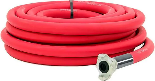 Alt view image 2 of 4 - Jackhammer Rubber Air Hose Assembly with 3/4" Universal (Chicago) Couplings - 50ft - Pack of 2
