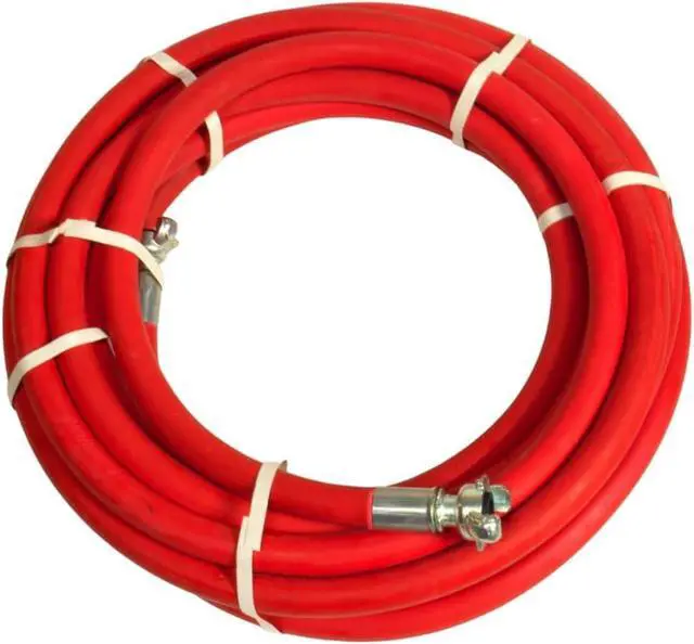 Alt view image 3 of 4 - Jackhammer Rubber Air Hose Assembly with 3/4" Universal (Chicago) Couplings - 50ft - Pack of 2