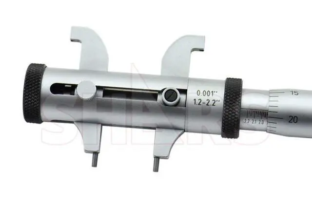 Alt view image 4 of 6 - 0.2-2.2" Inside Micrometer 0.00024" Accuracy, 0.001" Graduation 303-2100 P