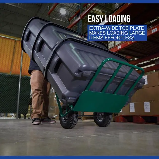 Alt view image 3 of 6 - Wide Surface Hand Truck - 660-Lb. Capacity