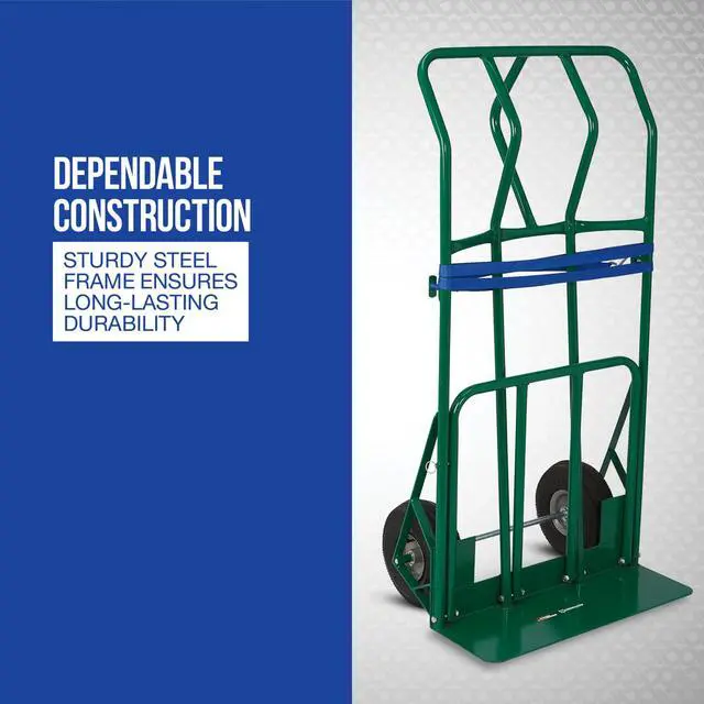 Alt view image 4 of 6 - Wide Surface Hand Truck - 660-Lb. Capacity