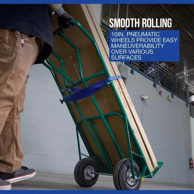 Alt view image 5 of 6 - Wide Surface Hand Truck - 660-Lb. Capacity