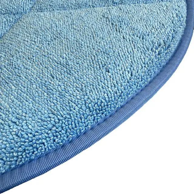 Alt view image 3 of 6 - All-Star Microfiber Carpet Bonnets | 21" Blue - 6 Pack
