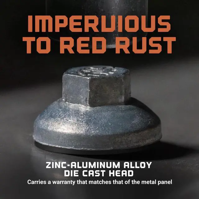 Alt view image 3 of 6 - ST Fastening ZXL Tapping Steelbinder Metal to Metal #17 x 1 Galvanized Screws with EPDM Rubber Washer, 250-Count - Designed for Roofing and Siding Panels