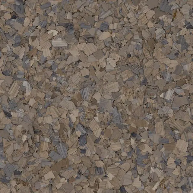 Main image of 40 lb Box Decorative Chip Stone Flakes for Epoxy Floor Coating Protection/Enhancement for All Surfaces - for Garages, Basements, & More (Obsidian)