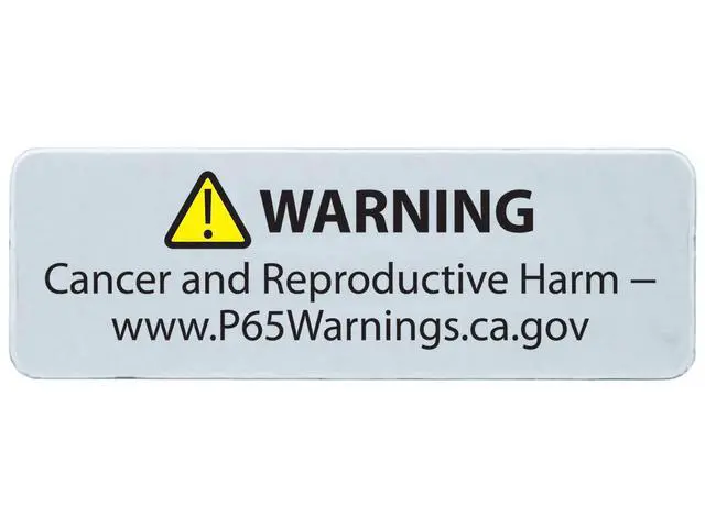 Alt view image 3 of 6 - Proposition 65 Truncated Warning Labels, 0.5 Inch by 1.5 Inch | 10,000 Count