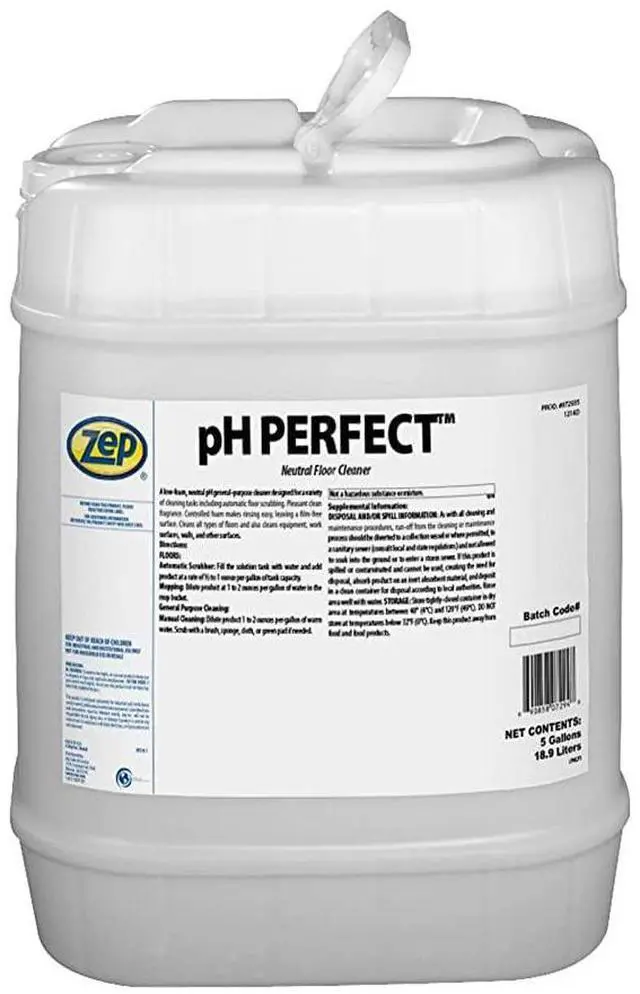 Main image of pH Perfect Neutral Floor Cleaner - 5 Gallon (Case of 1) 72935 - Low Foam, Cleans All Types of Flooring