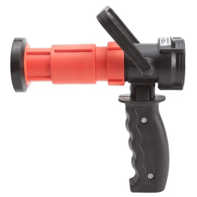 Alt view image 3 of 6 - Heavy Duty Plastic 1 1/2 inch High Flow Pistol Grip Fire Nozzle (NH)