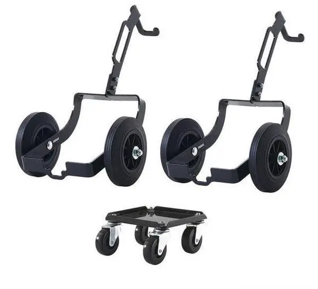 Main image of Three-Piece Snowmobile Dolly Set, Drivable Up to 5 MPH, 1,500 lb. Capacity, Steel