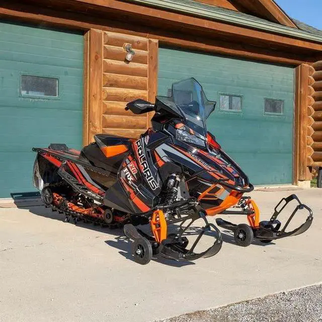 Alt view image 2 of 6 - Three-Piece Snowmobile Dolly Set, Drivable Up to 5 MPH, 1,500 lb. Capacity, Steel