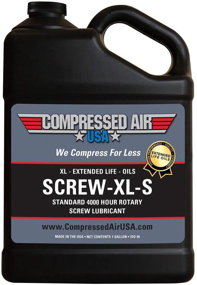 Main image of Standard 4000 Hour Rotary Screw Air Compressor Lubricating Oil - CompressedAirUSA - XL - Extended Life Oils (1 Gallon)