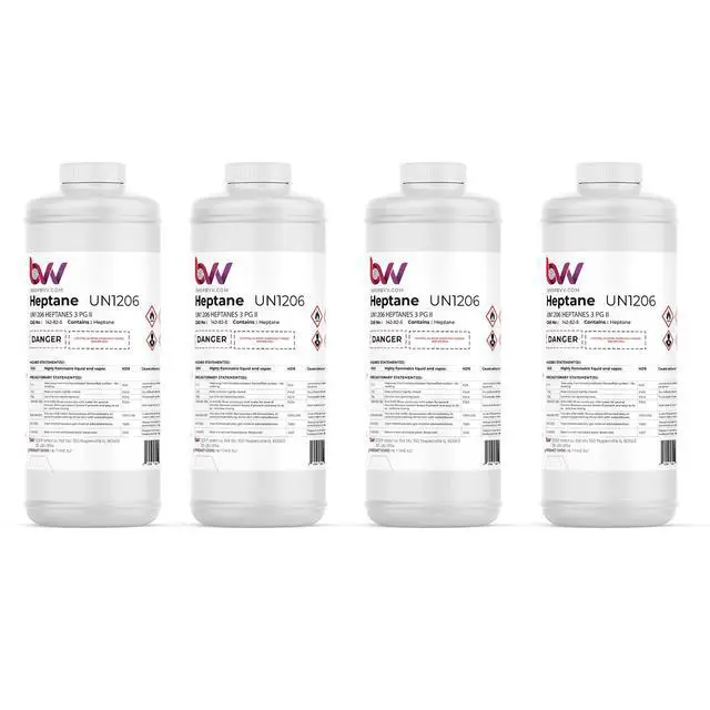 Alt view image 5 of 6 - BVV Heptane 99% Lab Grade-5 Gallon