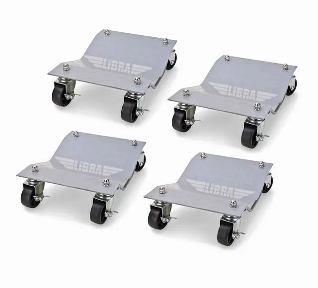 Main image of Set of 4, 6000LBS Car Wheel Dolly,Vechicle Dolly,Car Moving Dolly - Heavy Duty,Moving Cars,Trucks,Trailers,and Boats