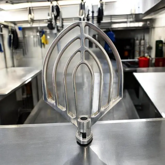 Alt view image 4 of 6 - 80B 80-Quart Aluminum Beater Paddle for Commercial Mixers | Replaces Hobart 00-275448 Beater Paddle for Hobart L800, L800D and M802 Series Mixers