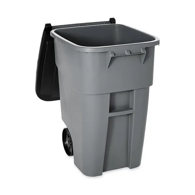 Alt view image 5 of 6 - Commercial Products Inc. 50 Gallon Brute Rollout Cont Gray
