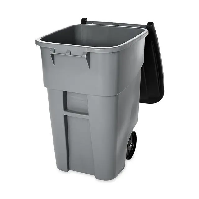 Alt view image 6 of 6 - Commercial Products Inc. 50 Gallon Brute Rollout Cont Gray