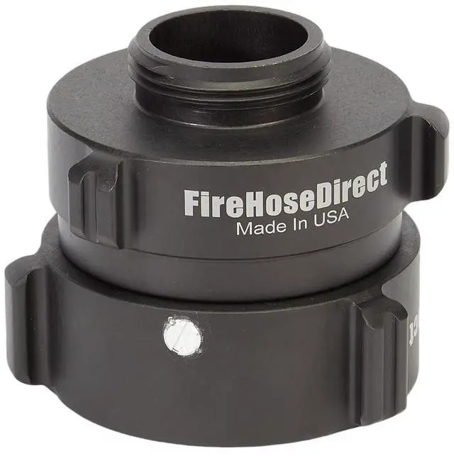 Main image of Aluminum 2 1/2" Swivel Female NH to 1 1/2" Male NH Fire Hose Adapter