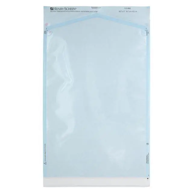 Alt view image 3 of 5 - Self-Sealing Sterilization Pouches, Latex-Free, Built in Color Change Guide 10.5 in x 17 in 100/Bx, 6 Boxes, 600 Count
