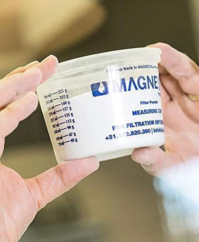 Alt view image 5 of 6 - Fryer Filter Powder, 2 x 22 lb, Deep Fryer Oil Filtration, Extends Oil Life, Variable Sizes, Manual Operation