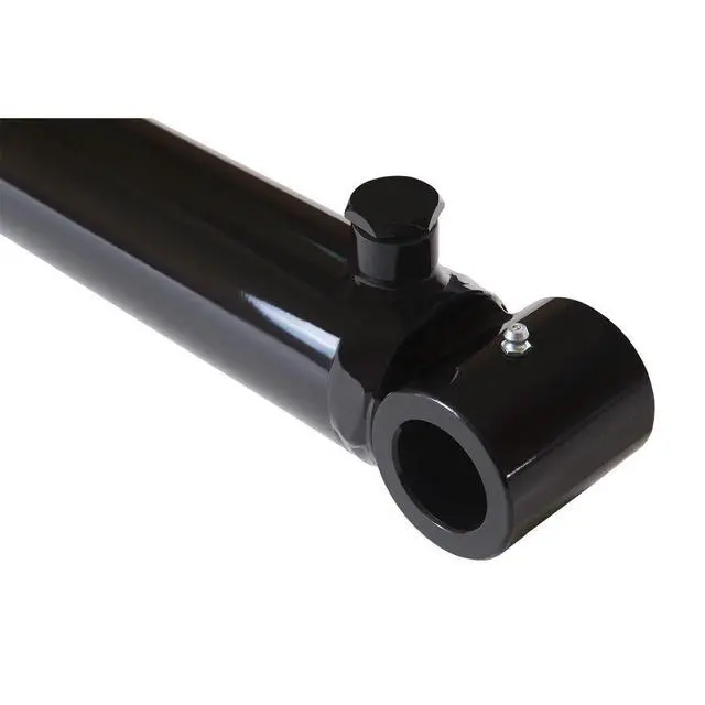 Alt view image 5 of 6 - Magister Hydraulic Cylinder 2" Bore x 19.75" Stroke, Loader Welded Hydraulic Ram with Cross Tube Ends, Double Acting Hydraulic Piston 3500 PSI (WLD 2x19.75)