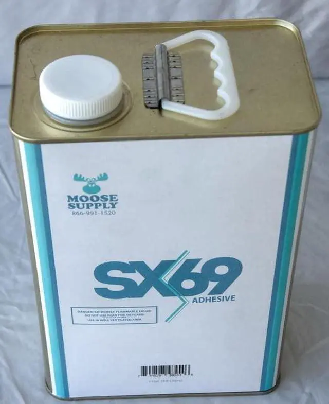 Alt view image 3 of 6 - SX-69 Vinyl Cement Glue Industrial Quality and Comparable Strength to HH-66 (128-Ounces, 1 Gallon)