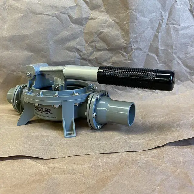 Alt view image 3 of 6 - ® 500D Utility/Manual Hand Pump (1-1/2" Smooth Ends), wastewater graywater removal/priming/bilge/shallow well/transfer pump
