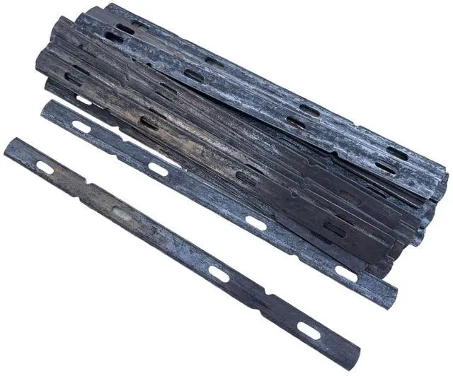 Main image of X Flat Ties for Concrete Forms - 11 Gauge Steel - Compatible with Standard Wedge Bolts - Space and Secure Modular Concrete Forms (300, 0.82" x 14.38")