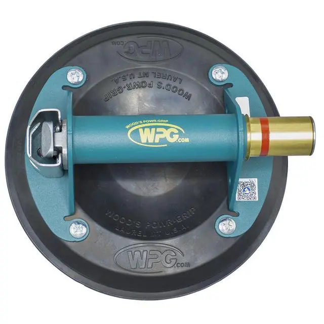 Alt view image 2 of 6 - Wood's Powr Grip Professional Flat Vacuum Cup - 8" Metal W/Case - Made in USA - 1 Pack
