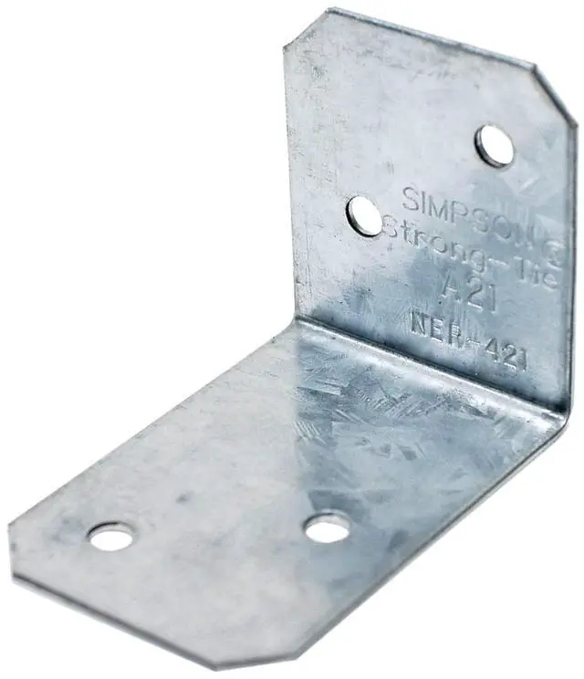 Main image of A21 2 in. x 1-1/2 in. x 1-3/8 in. Galvanized Angle (Single Unit)