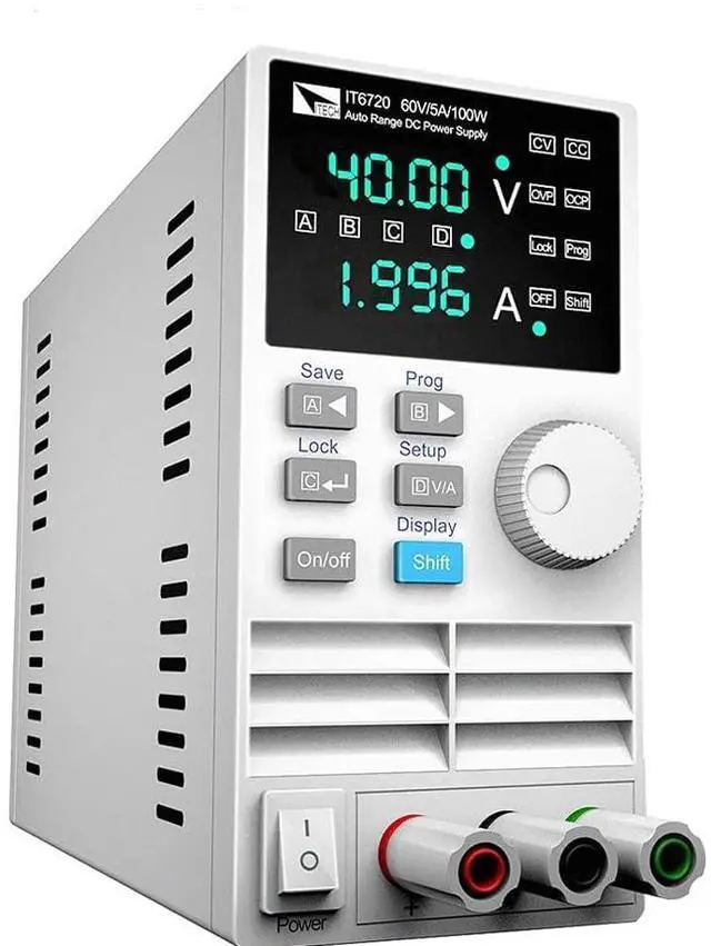 Main image of Variable DC Power Supply 60V/5A/100W Adjustable Lab Bench Power Supply IT6720