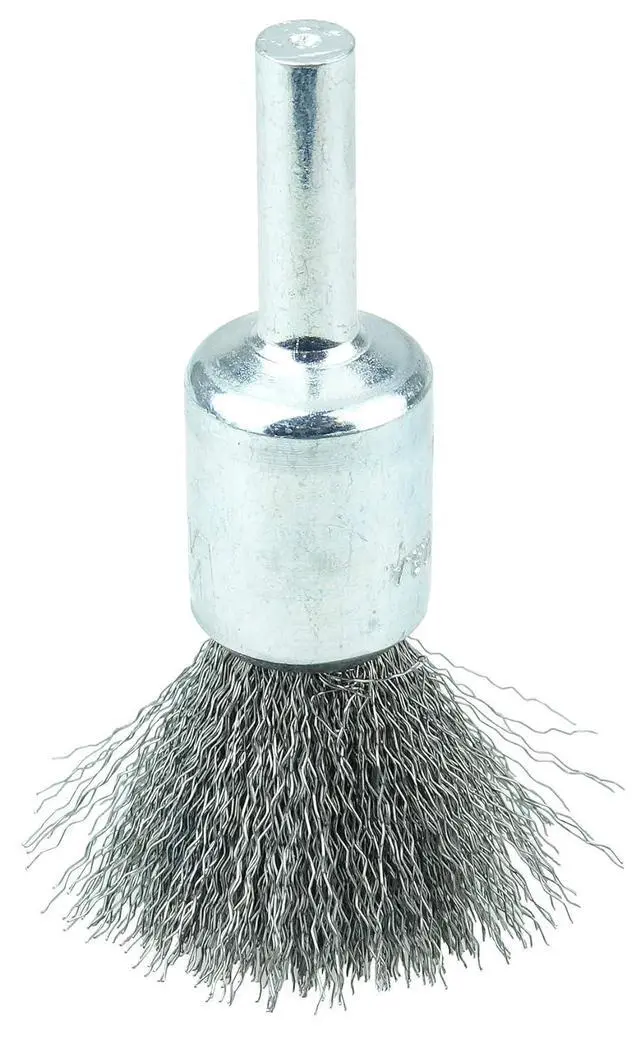 Alt view image 4 of 4 - 10001 1/2" Crimped Wire End Brush,.006" Steel Fill, Made in The USA (Pack of 10)