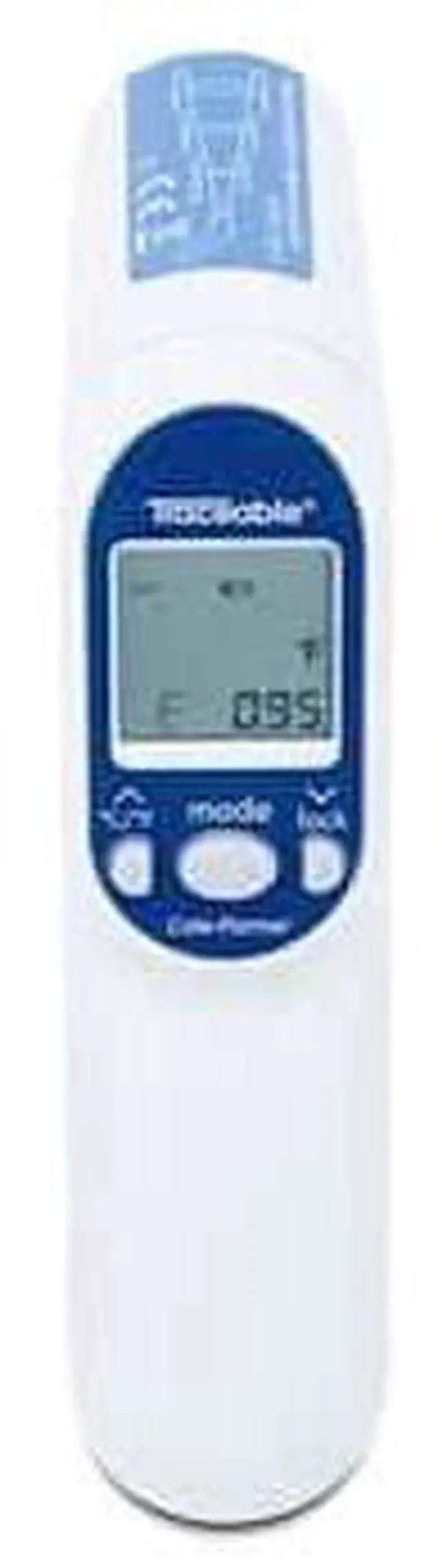 Main image of IR Gun Thermometer with Laser and Type K Input