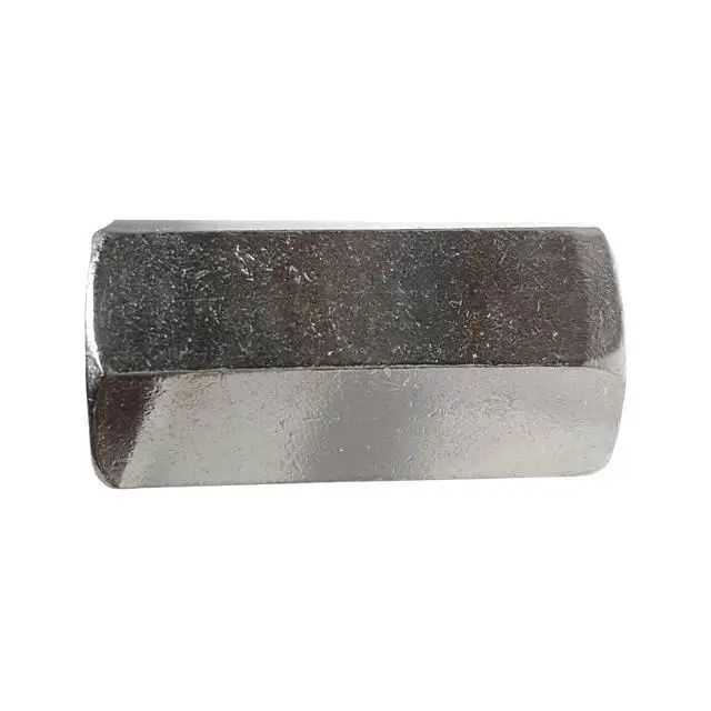 Alt view image 5 of 6 - 3/4-10 Rod Coupling Nuts, Stainless Steel 18-8, Plain Finish, Quantity 10 By