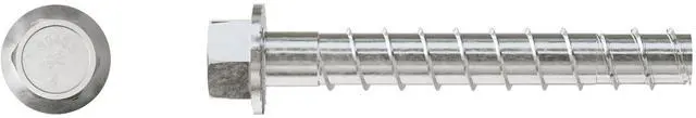 Alt view image 2 of 6 - THD50400H6SS - 1/2-Inch x 4-Inch Hex Washer Head, Type 316 Stainless Steel Titen HD Heavy Duty Screw Anchor for Concrete, Easy Installation (Pack of 20)