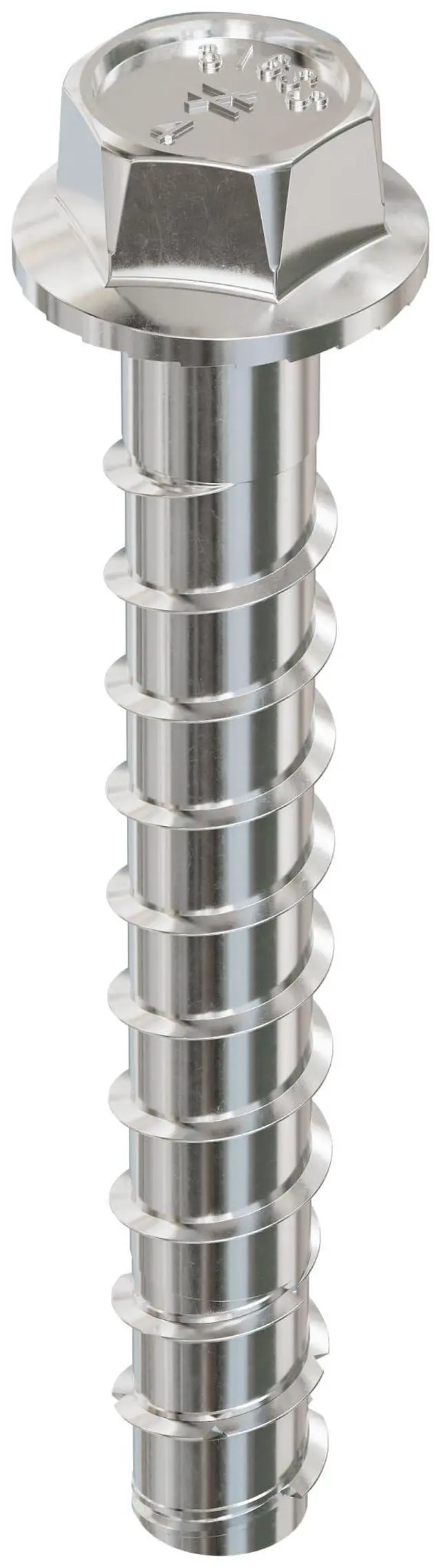 Alt view image 6 of 6 - THD50400H6SS - 1/2-Inch x 4-Inch Hex Washer Head, Type 316 Stainless Steel Titen HD Heavy Duty Screw Anchor for Concrete, Easy Installation (Pack of 20)