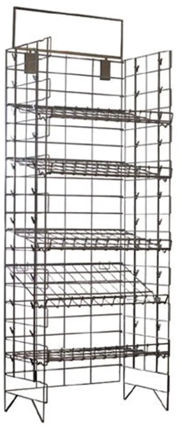 Main image of Potato Chip Rack w/ 5 Shelves and 48 Clips