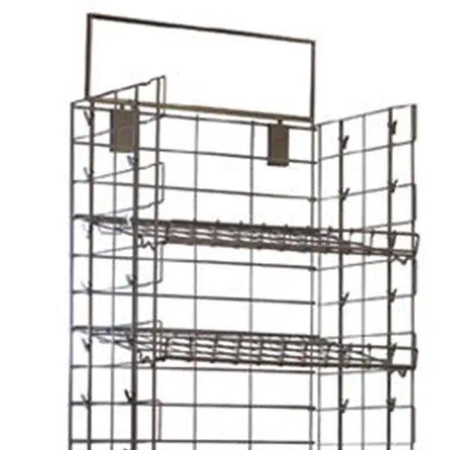Alt view image 2 of 4 - Potato Chip Rack w/ 5 Shelves and 48 Clips