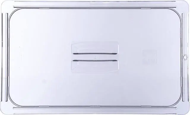 Alt view image 2 of 4 - StorPlus Handled Lid for Food Pan, Cover for Food Storage Containers, 20.75" x 12.88", 6 Count, Clear